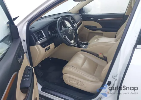 2018 Toyota Highlander Limited Platinum z USA, uszkodzony, nr VIN 5TDYZRFHXJS265209